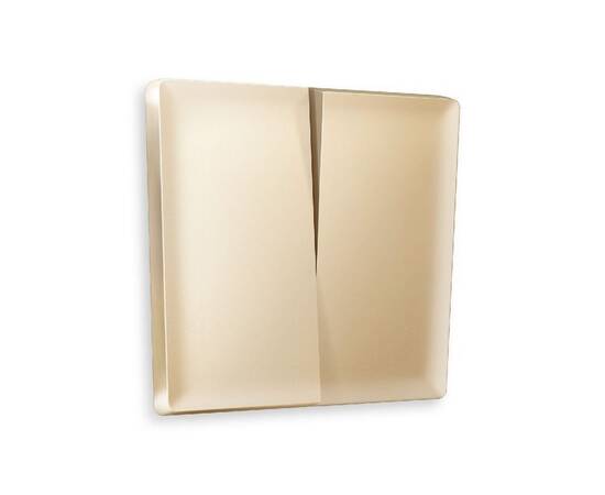 Лицевая панель для выключателя двухклавишного Ambrella Volt Alfa AP6030