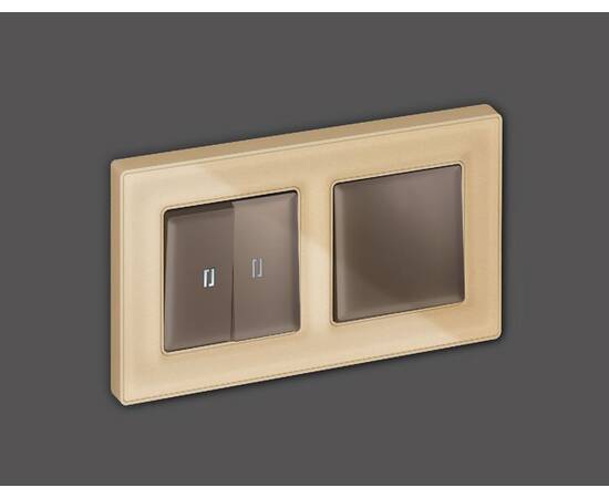 Лицевая панель для выключателя одноклавишного Ambrella Volt Alfa AP6310, изображение 2