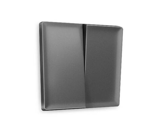 Лицевая панель для выключателя двухклавишного Ambrella Volt Alfa AP6530