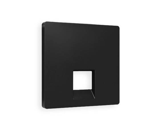 Лицевая панель для компьютерной/телефонной розетки RJ-45/RJ-11 Ambrella Volt Alfa AP8120