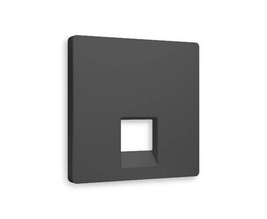 Лицевая панель для компьютерной/телефонной розетки RJ-45/RJ-11 Ambrella Volt Alfa AP9120