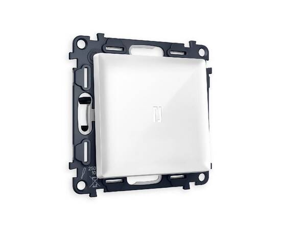 Комплект механизма 1-кл выключателя с подсветкой Ambrella Volt Alfa MA102015