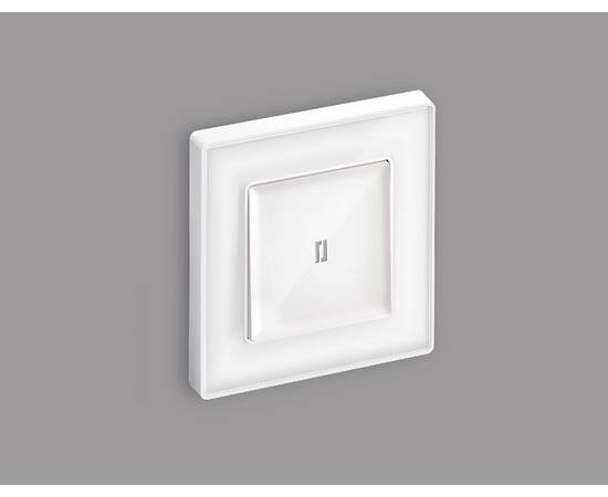 Комплект механизма 1-кл выключателя с подсветкой Ambrella Volt Alfa MA102015, изображение 2