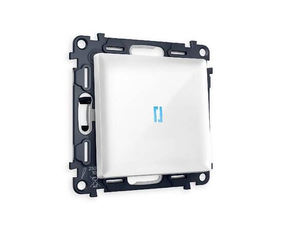 Комплект механизма 1-кл выключателя с подсветкой Ambrella Volt Alfa MA102020