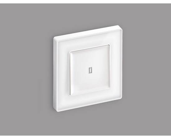 Комплект механизма 1-кл проходного выключателя с подсветкой Ambrella Volt Alfa MA122040, изображение 2