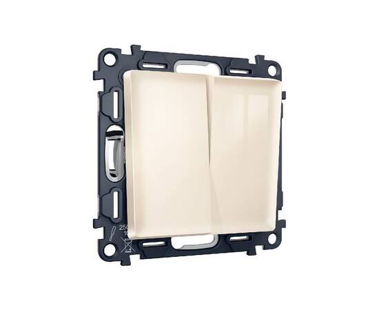 Комплект механизма 2-кл выключателя Ambrella Volt Alfa MA303010