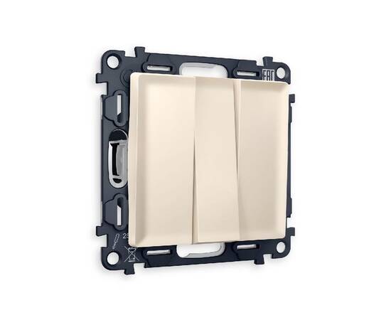 Комплект механизма 3-кл выключателя Ambrella Volt Alfa MA325010