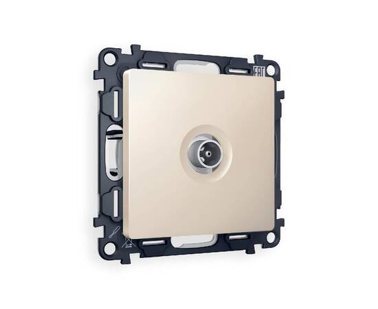 Комплект механизма TV розетки оконечной 50-870 MHz 1dB Ambrella Volt Alfa MA333010, изображение 3