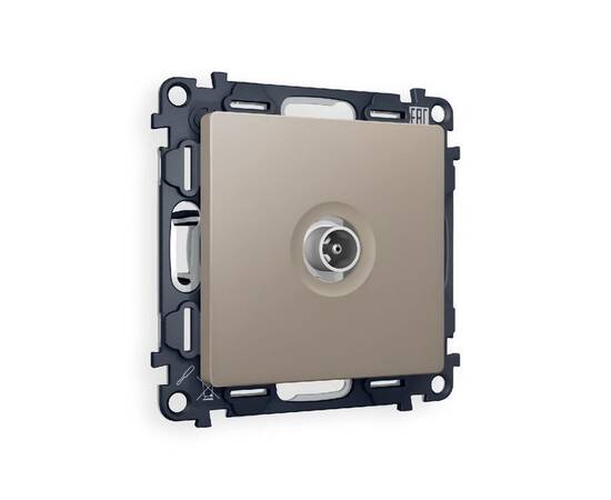 Комплект механизма TV розетки оконечной 50-870 MHz 1dB Ambrella Volt Alfa MA373010