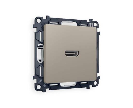 Комплект механизма розетки HDMI 2.0 40V/500mA 2.0GHz 5-18Gbit/s Ambrella Volt Alfa MA374010