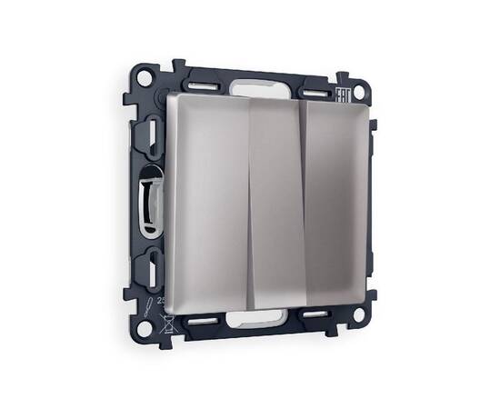 Комплект механизма 3-кл выключателя Ambrella Volt Alfa MA505010