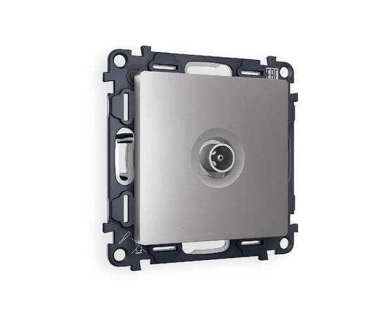 Комплект механизма TV розетки проходной 5-1000 MHz 4dB Ambrella Volt Alfa MA513030