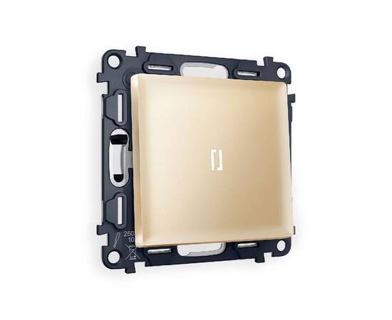 Комплект механизма 1-кл выключателя с подсветкой Ambrella Volt Alfa MA602015