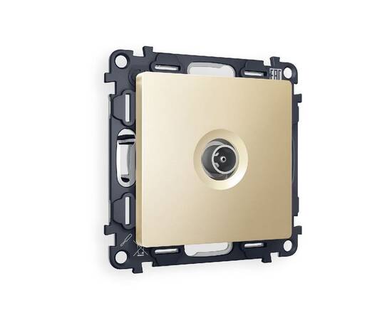 Комплект механизма TV розетки оконечной 50-870 MHz 1dB Ambrella Volt Alfa MA613010