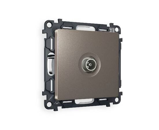 Комплект механизма TV розетки оконечной 50-870 MHz 1dB Ambrella Volt Alfa MA643010