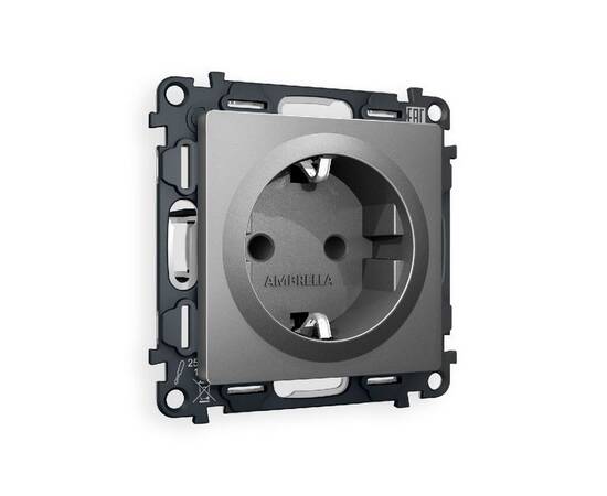 Комплект механизма розетки с/з со шторками Ambrella Volt Alfa MA657010