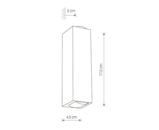 Уличный настенный светодиодный светильник Nowodvorski Lens Led 9113, изображение 2