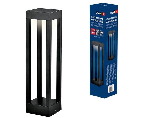 Уличный светодиодный светильник Uniel ULU-T06A-10W/3000K IP65 Black UL-00006814