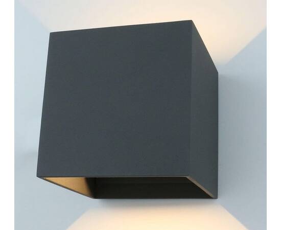 Уличный настенный светодиодный светильник Arte Lamp Rullo A1414AL-1GY, изображение 2