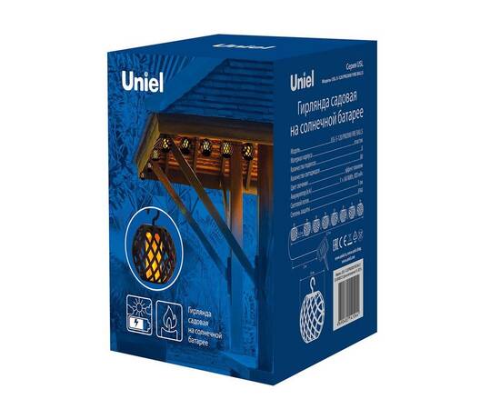 Гирлянда на солнечных батареях Uniel Functional USL-S-120/PM2000 Fire Balls UL-00007866, изображение 2