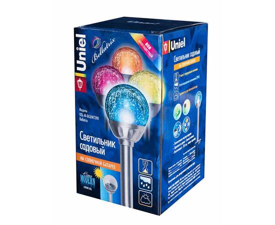 Светильник на солнечных батареях Uniel Modern USL-M-063/MT390 Bellatrix 07280, изображение 5