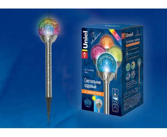 Светильник на солнечных батареях Uniel Modern USL-M-063/MT390 Bellatrix 07280, изображение 9