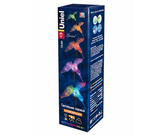 Светильник на солнечных батареях Uniel USL-S-105/MT760 Colibri 07311, изображение 8