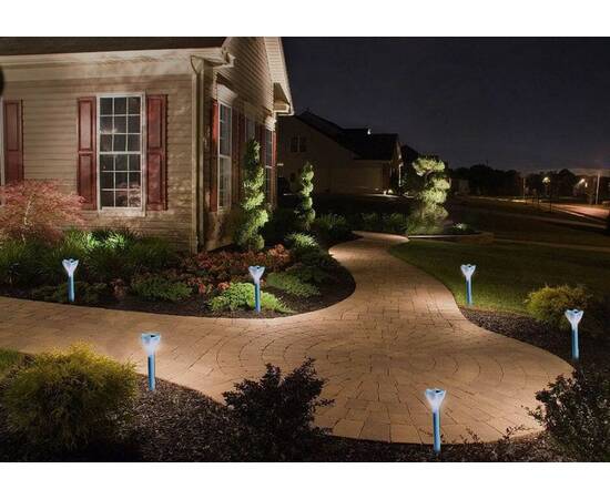 Светильник на солнечных батареях Uniel Promo USL-C-418/PT305 Blue Crocus 10624, изображение 7