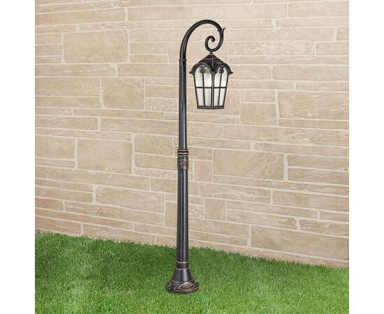 Уличный светильник Elektrostandard Mira F черное золото GL 1001F a047187, изображение 3