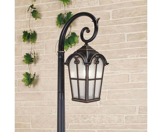 Уличный светильник Elektrostandard Mira F черное золото GL 1001F a047187, изображение 4