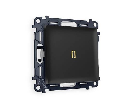 Комплект механизма 1-кл выключателя с подсветкой Ambrella Volt Alfa MA802010