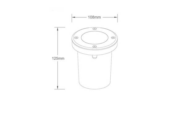 Ландшафтный светильник Lucide Biltin 11801/01/12, изображение 2
