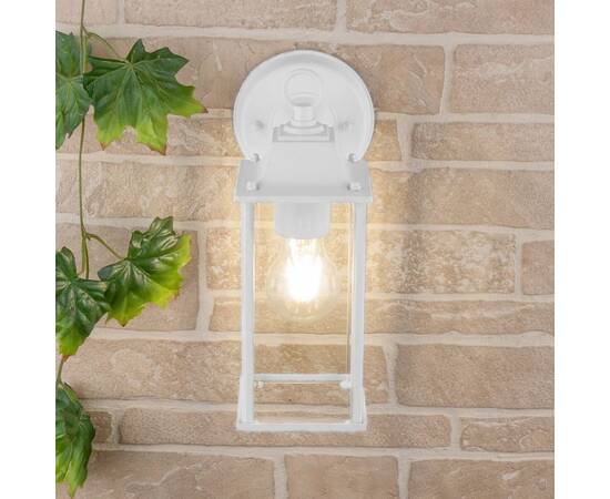 Уличный настенный cветильник Elektrostandard 1008D Brick белый a038439, изображение 3