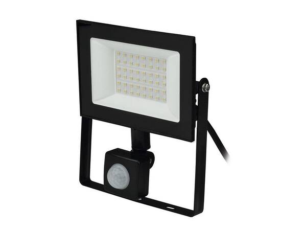 Прожектор светодиодный Uniel 30W ULF-F62-50W/6500K Sensor IP54 200-240В Black UL-00007126