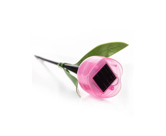 Светильник на солнечных батареях Uniel Promo USL-C-451/PT305 Pink Tulip UL-00004276, изображение 2