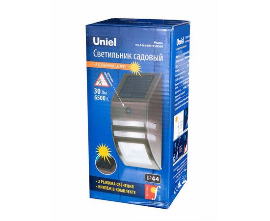 Светильник на солнечных батареях Uniel Functional USL-F-164/MT170 Sensor UL-00003135, изображение 4