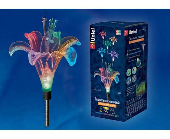 Светильник на солнечных батареях Uniel USL-S-104/MT810 Lily 07288, изображение 9