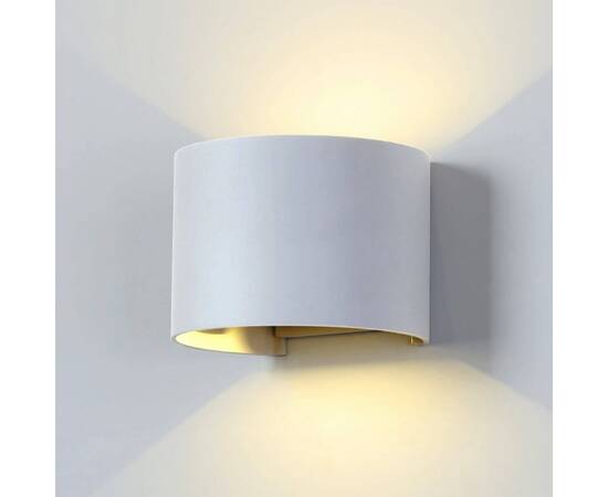 Уличный настенный светодиодный светильник Elektrostandard 1518 Techno LED Blade белый a038830