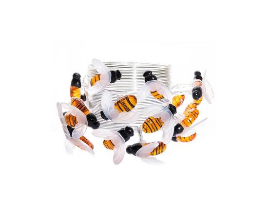 Гирлянда на солнечных батареях 380см разноцветная Uniel Пчелки USL-S-127/PT4000 Bees UL-00004280, изображение 2