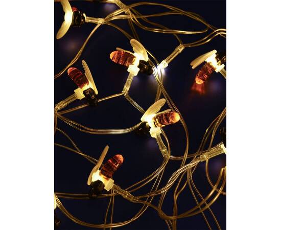 Гирлянда на солнечных батареях 380см разноцветная Uniel Пчелки USL-S-127/PT4000 Bees UL-00004280, изображение 6