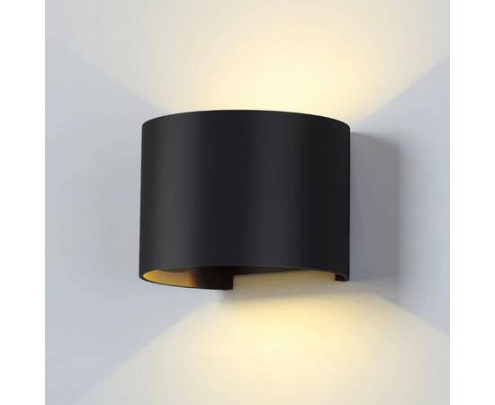 Уличный настенный светодиодный светильник Elektrostandard 1518 Techno LED Blade черный a038828