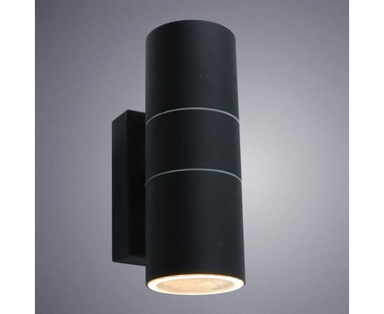 Уличный настенный светильник Arte Lamp Sonaglio A3302AL-2BK, изображение 2
