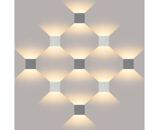 Уличный настенный светодиодный светильник Elektrostandard 1548 Techno LED Winner серый a038411, изображение 3