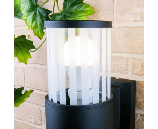 Уличный настенный светильник Elektrostandard 1410 Techno черный a048141, изображение 3