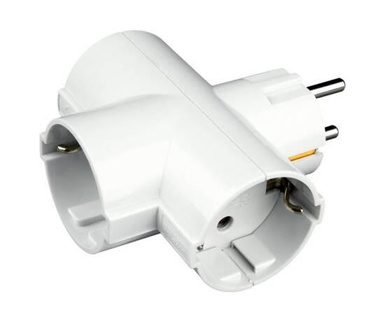 Переходник сетевой Uniel 3гн с/з Стандарт S-GES3-16T 06704