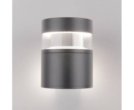 Уличный настенный светодиодный светильник Elektrostandard 1530 Techno Led серый a052247, изображение 3