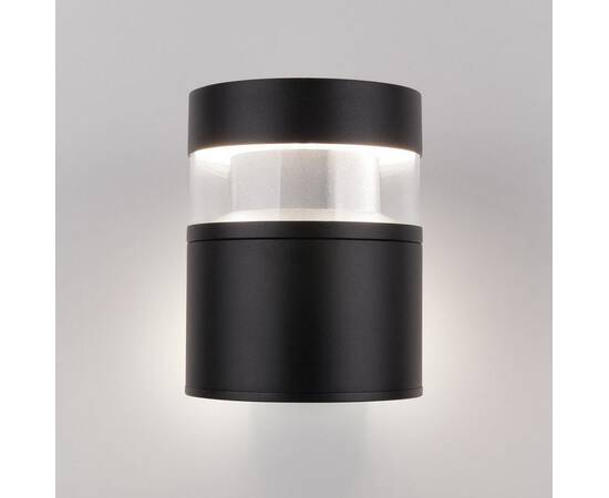 Уличный настенный светодиодный светильник Elektrostandard 1530 Techno Led чёрный a052244, изображение 2