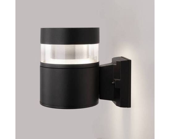 Уличный настенный светодиодный светильник Elektrostandard 1530 Techno Led чёрный a052244, изображение 3