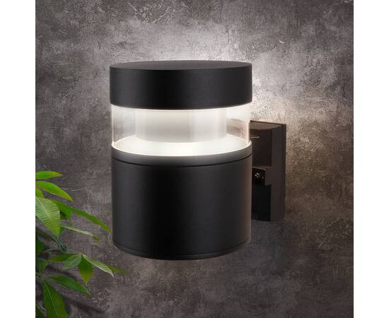 Уличный настенный светодиодный светильник Elektrostandard 1530 Techno Led чёрный a052244, изображение 5