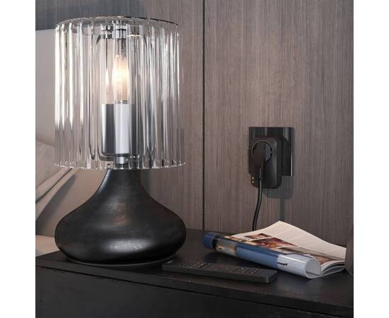 Умная розетка Wi-Fi Elektrostandard 76100/00 черная a054336, изображение 6